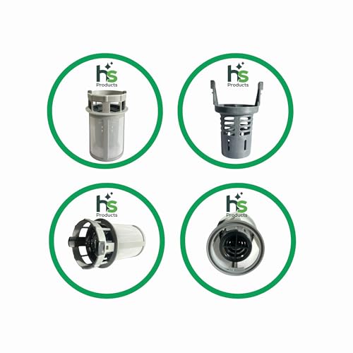 Geschirrspülerfilter, komplett, kompatibel mit Hotpoint Ariston Indesit C00256571 C00256572 – Ersatzteile für Haushaltsgeräte
