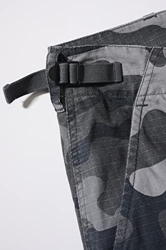 Brandit BDU Ripstop Shorts, Color: grey camo, Size: XL – vue 3
