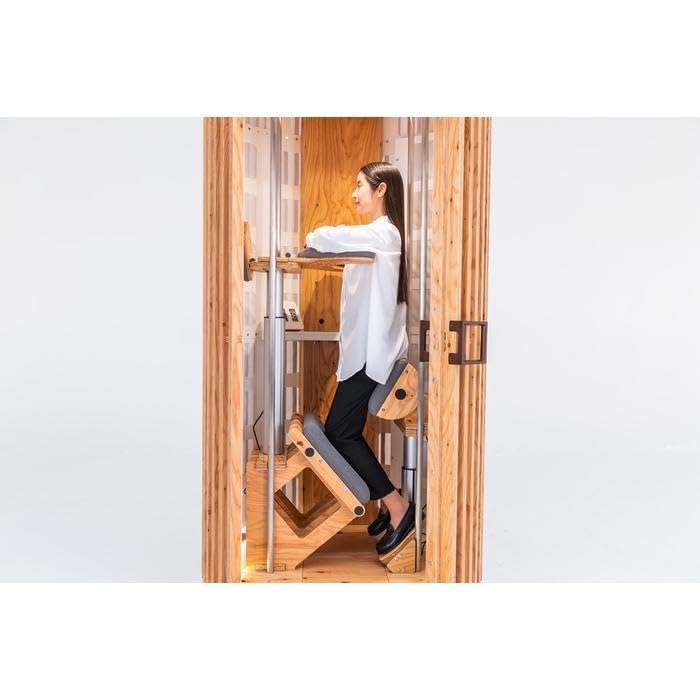 Amazon.co.jp: 立ったままの姿勢で容易に仮眠がとれる仮眠ボックス