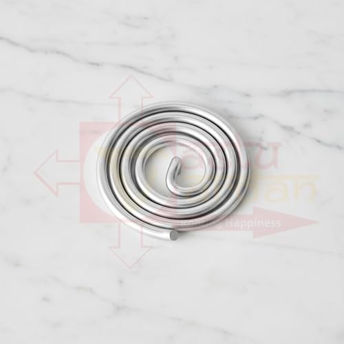 Image of Aluminium Spring (Set-9) || Anticlock Wise Spring || Vastu Spring Remedy || Vastu Remedy || Direction-North Easte, North,NNE ||