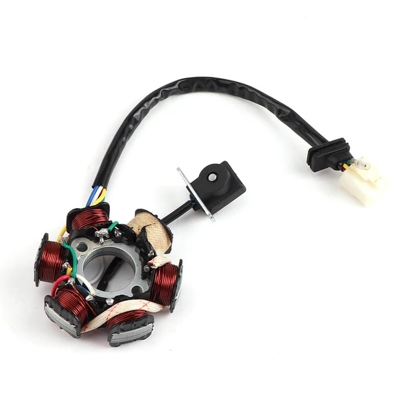 Stator moto allumage 6 pôles et bobine magnéto de rechange