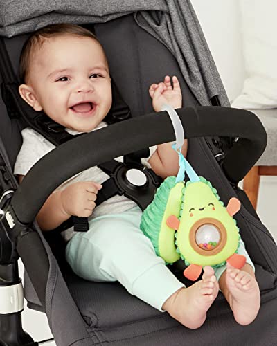 Image of Skip Hop Farmstand Avocado Baby Stroller Toy