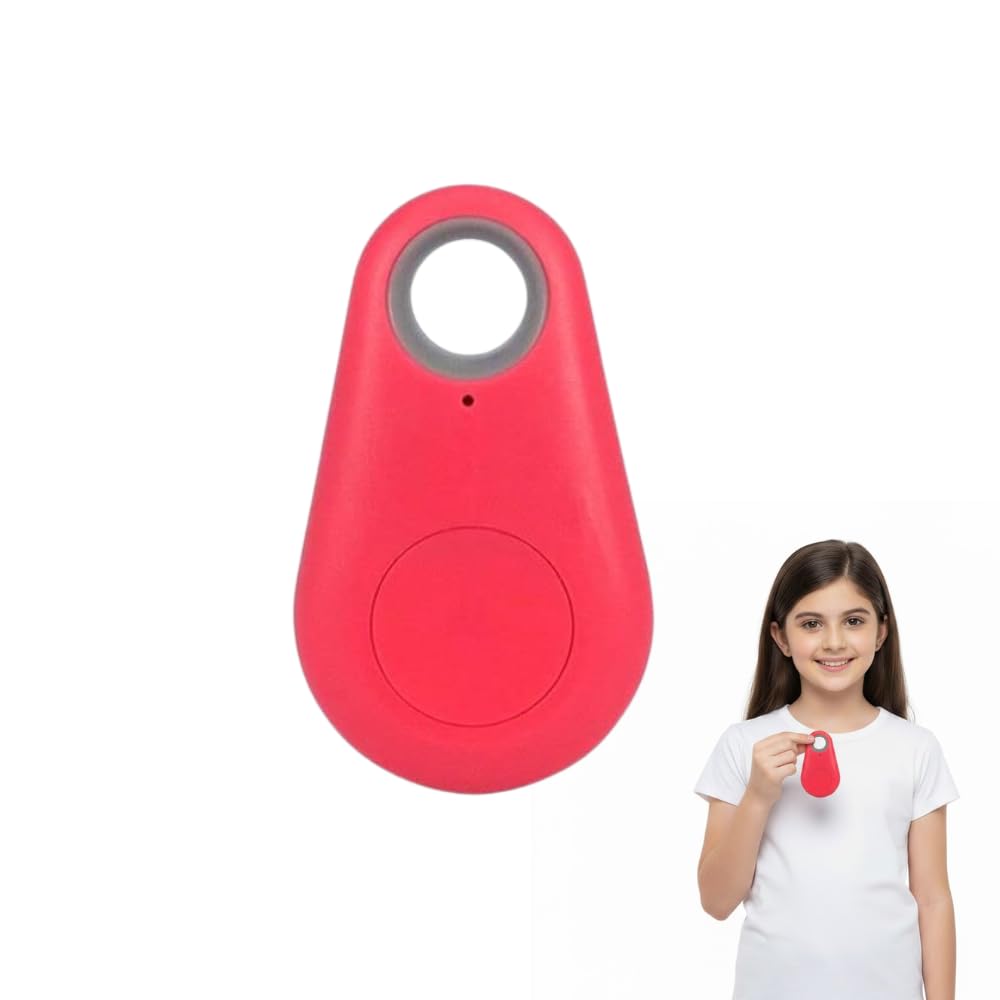 Drumstone (𝐒𝐩𝐞𝐜𝐢𝐚𝐥 𝟏𝟓 𝐘𝐞𝐚𝐫𝐬 𝐖𝐚𝐫𝐫𝐚𝐧𝐭𝐲) Wireless Bluetooth GPS Tracker Anti-Lost Device for Keys, Wallets, Pets & Bags – Smart Locator Tag with Alarm, Android & iOS Compatible