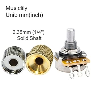 CTS Série 450 Potentiomètre Audio Taper 250K Axe Lisse pour US Guitare électrique et Basse, Tolérance de 10% (Lot de 2) - Les Beatles, Paul McCartney, John Lennon, RIngo Starr, George Harrison CTS Série 450 Potentiomètre Audio Taper 250K Axe Lisse pour US Guitare électrique et Basse, Tolérance de 10% (Lot de 2) – Image 3