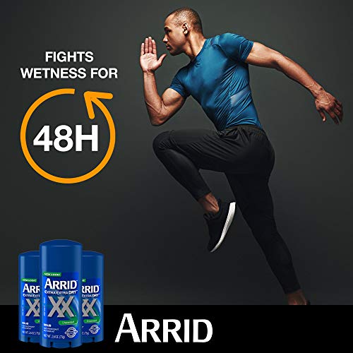 Arrid XX Extra Extra Dry Solid Antiperspirant Deodorant, Unscented, 2.6 oz. - Thumbnail 5