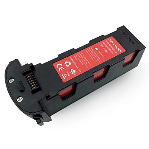 TOPCHANCES Paracity, Batterie de Remplacement, 11.4V 4200Mah Lipo Batterie RC Drone Pièces de Rechange pour Hubsan Zino H117S