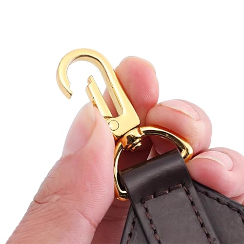 Image of Genuine Vachetta Leather Shoulder Bag Strap Replacement for Neverful Tote Bag(Coffee-Width:1.5in&Length:37.8in)