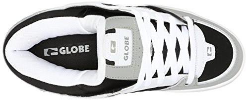 Image of Globe Mens Fusion Skate Shoes, Grey /White /Black, 13 M US