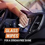Armor All Protectant, Glass and Cleaning Wipes, Wipes for Car Interior and Car Exterior, 30 Count Each (Pack of 3) - Image 4