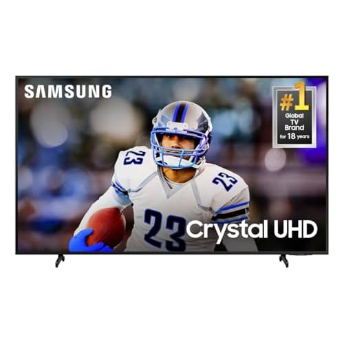 SAMSUNG 75-Inch Class 4K Crystal UHD DU8000 Series HDR Smart TV w/Object Tracking Sound Lite, Motion Xcelerator, Ultra Slim Design, Gaming Hub, Alexa Built-in (UN75DU8000, 2024 Model)