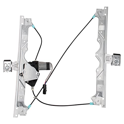 Image of TRQ Front Right Power Window Regulator & Motor Assembly Passenger Side Compatible with 2005 Jeep Grand Cherokee CH1351139