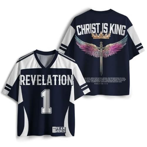 Graphic Tees Summer Novelty Women Men Oversized Wings with Sword Christian Jersey