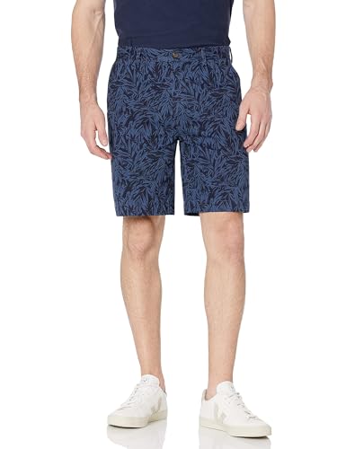 Image of Amazon Essentials Men's Classic-Fit 9 inch Cotton Twill Chino Shorts with Button-Through Pockets