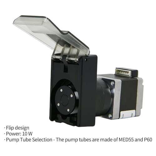 Pompe haute précision de 0 à 5,9 ml/min à moteur pas à pas 24V