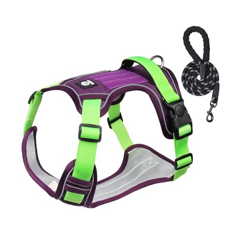 Arnés para perros con mango – Anti Pull Dog Cabla | para perros pequeños | Embaración del perro | Arnés extraíble Redded con mango | Masino para perro