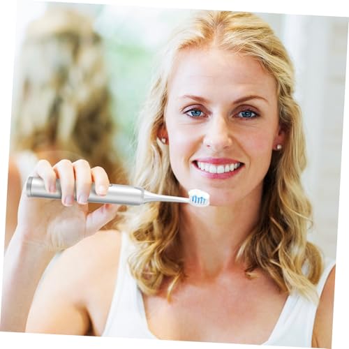 Beaupretty Kabellose Vibrationszahnbürste Mit Reiniger Für Zähne Mundreinigungsbürste Reinigerzahnbürste Für Erwachsene Mit Bürstenköpfen Für Alltag Und Reisen – Bild 6