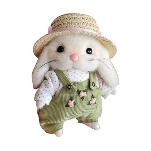 Image of ATORSE Bunny Keychain Trendy Bag Accessories for Boys Girls Stuffed Animal Keychain