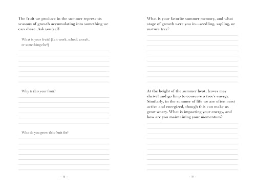 Seasons of Growth: A Journal for Well-Being Inspired by Trees--Guided Seasonal Self-Care Exercises for Personal Growth - Image 5