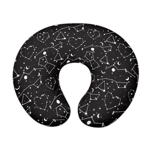 GOSTONG Stretchy Nursing Pillow Cover for Baby Girl Boys Slipcover for Breatfeeding Pillows, Soft Breastfeeding Pillow Cover with Universe Space Pillowcover