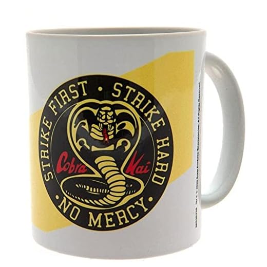 Cobra Kai (Mercy) Coffee Mug Taza de café, Cerámica, Color
