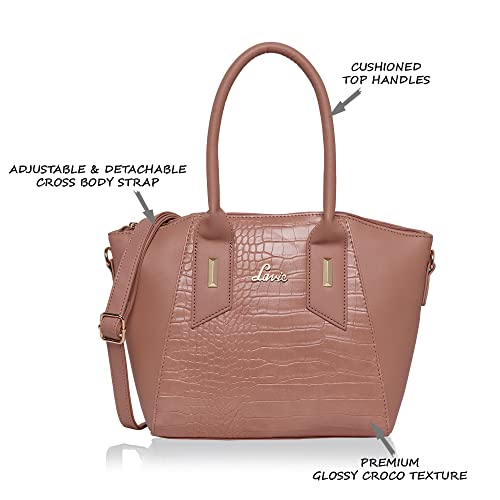 Lavie Women's Glossy Pammy Satchel Bag | Ladies Purse Handbag - Image 4