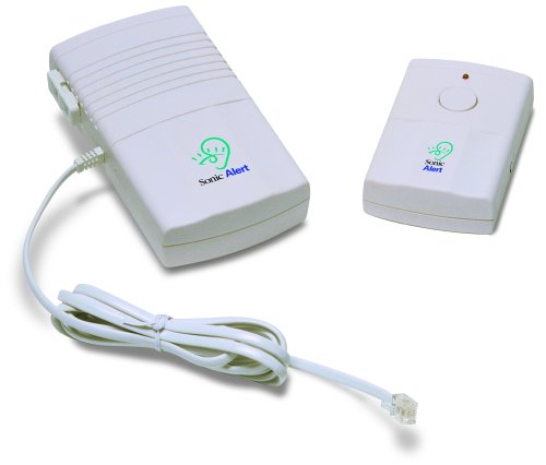 Sonic Alert DB200 Deluxe Wireless Doorbell with Lamp Flash and Telephone Signaler for the Deaf and H