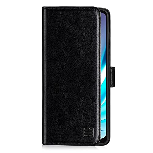 32nd Book Wallet PU Leather Flip Case Cover For Motorola Moto G50, Design With Card Slot and Magnetic Closure - Black - Image 4