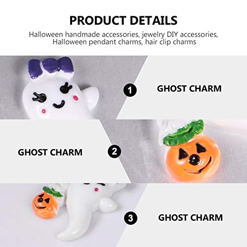 Coheali 20Pcs Halloween Resin Flatback Flatback Scrapbooking Embellishment Resin Charms For Phone Case Craft Diy Making, Assorted Color, 2.5X2.5Cm (Hxi578732M18Jc3J0B21Yn) #TOP5