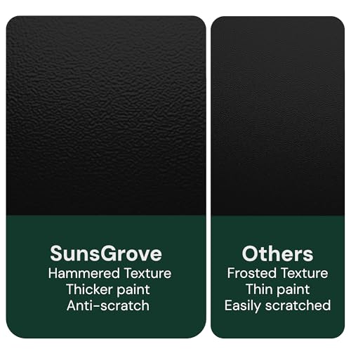 SunsGrove 4x8 Garage Storage Overhead Rack Organization, Adjustable Ceiling Mounted Storage Racks, 800LBS Weight Capacity, 22"-40" Ceiling Dropdown, 2 Pcs, Black