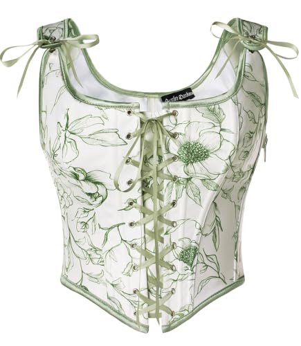 Image of Scarlet Darkness Women Renaissance Corset Pirate Bustier Top Bodice Bodyshaper