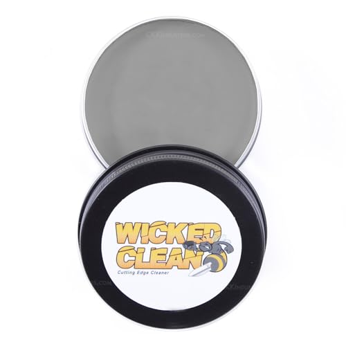 WICKED CLEAN - (2.0 oz.) - Cutting Edge Knife Cleaner - For Stainless Steel, Carbon Steel, and Damascus Steel - (USA Made) – Cleans & Protects