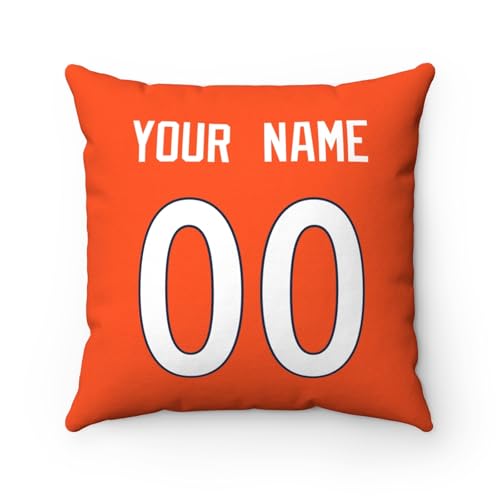 Image of ANTKING Throw Pillow 2 Pack Custom Any Name and Number Personalized Gift for Men Women Boys