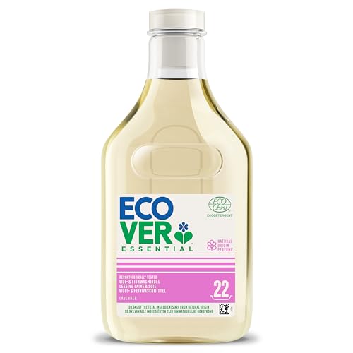 Ecover Essential Wol- en Fijnwas Wasmiddel – 22 Wasbeurten, 1000ml, Ecologisch