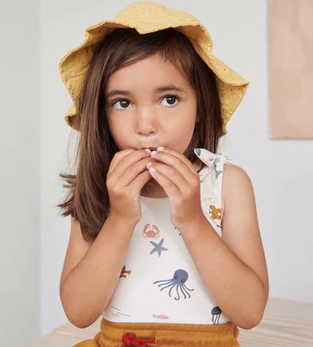 Girls Swimsuit One Piece Bathing Suit Bowknot Summer Beach Wear Animal Dolphin Whale Sunsuit Backless Swimwear UPF50+4