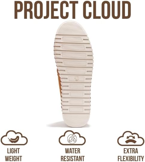 Project Cloud Genuine Leather Loafers for Women - Memory Foam Womens Shoes - Non Slip Spring Loafers Flexible Sole - Fashion Shoes for Women 2026 (Filide) - Image 4