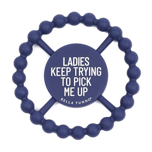 Image of Baby Teether by Bella Tunno, Silicone Teethers for Babies 3-6 Months, 6-12 Months, Baby Toys, Pacifier, Teething Relief, Boys, Girls, Ladies Pick Me Up