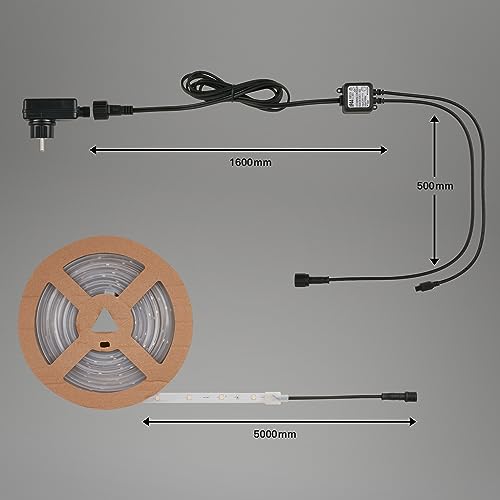Chaîne lumineuse extérieure 5m résistante à l'eau pour balcon sombre - 7