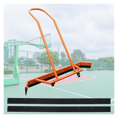 Outil de balayage tennis pour évacuation rapide des eaux pluviales