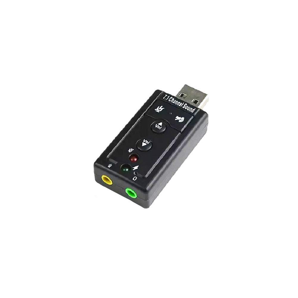 Adattatore Audio USB 7.1 Esterno In Alluminio – Plug&Play Per PC E Laptop Con Jack 3.5mm