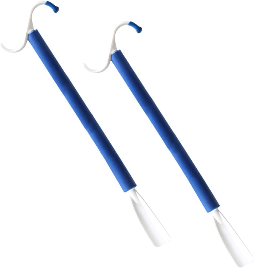 ORFOFE Dressing Aid Stick for Elderly Disabled Pregnant Adults Shoe Horn for Boots Socks Aid Kit Easy to Use Abs Material