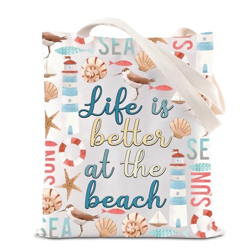 Sac de plage en toile pour des vacances d'été parfaites au bord de la mer