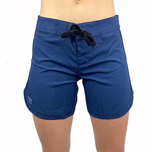 Junior Guard Little Girls Boardshorts R.Blue-104