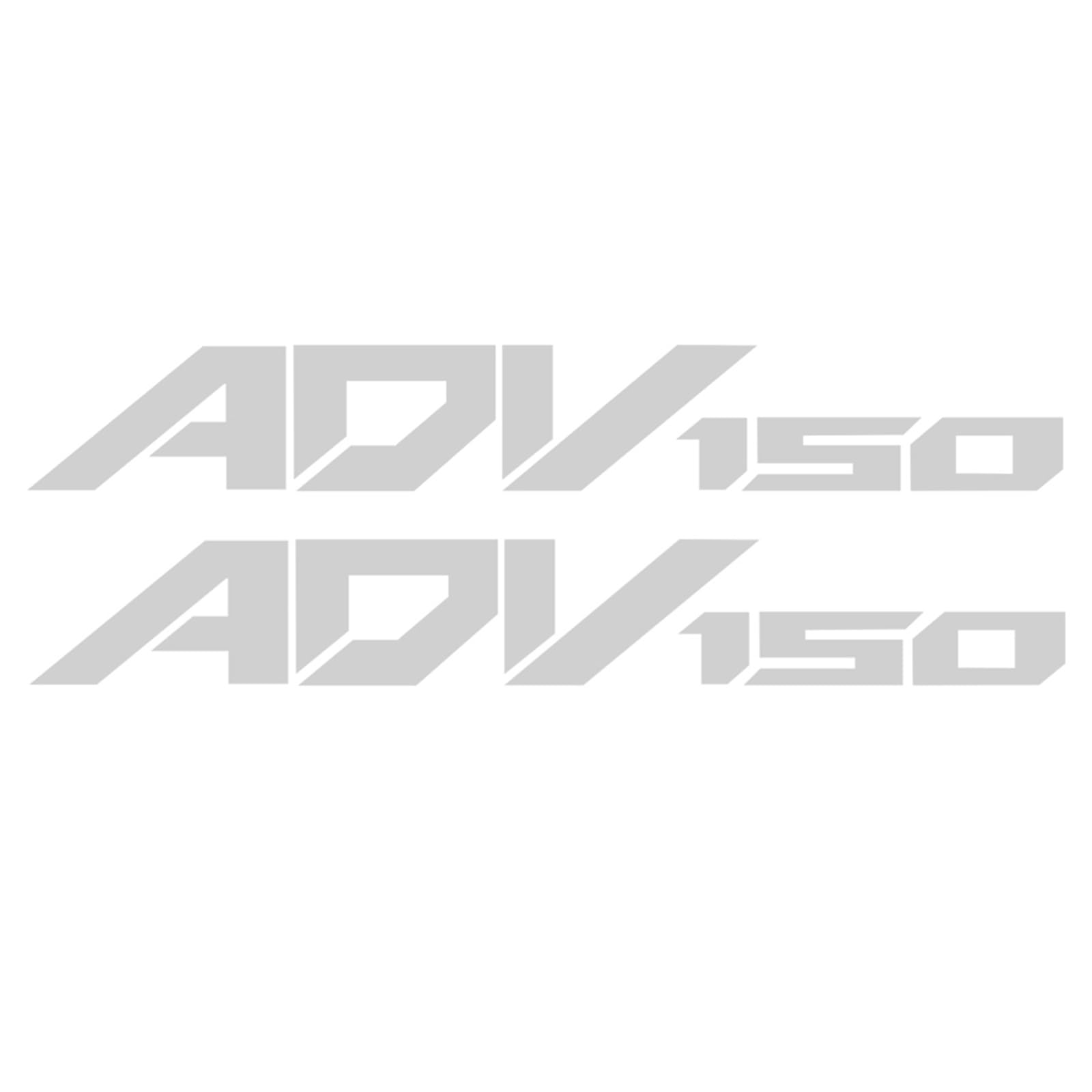 Cygglb Grey Motorcycle Stickers For Adv150 2021 2022 2023 Waterproof Motorbike Decals