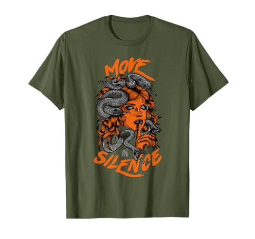 Olive Army Solar Orange Color Match T-Shirt