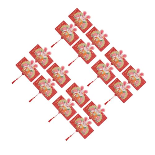 Enveloppes Chinoises Lapin Operitacx de 16 pièces pour célébrer le Nouvel An