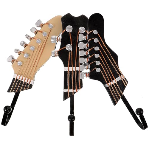 SHINEOFI Ganchos de Resina en Forma de Guitarra