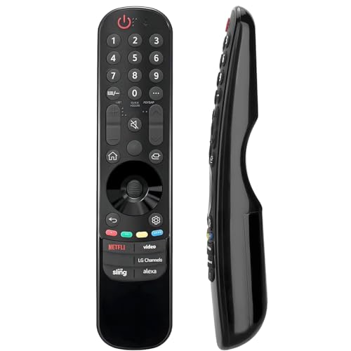 Reemplazo para LG TV Remote, para Todos 2019 2024 LG Remote Control para Smart TVs, Compatible con MR20/21/22/23/24GA Magic Remote (NO Voz NO Función de Puntero)