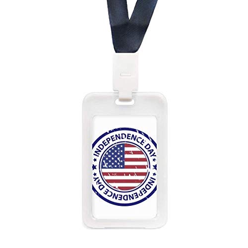Porte-carte de crédit compact pour éviter l'encombrement, design USA transparent