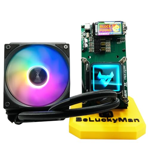 NerdQaxe++ 4.8TH/S 4 Pieces Asic Chip Bitcoins Mining Machine, 98W ...