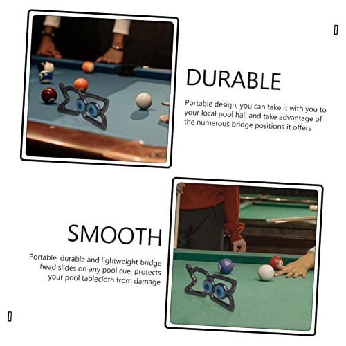 Support de queue de billard portable HEMOTON avec rack de billard 2 pièces